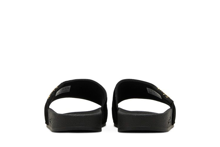 Кроссовки adidas Wmns Adilette Slide 'Black Gold Metallic'