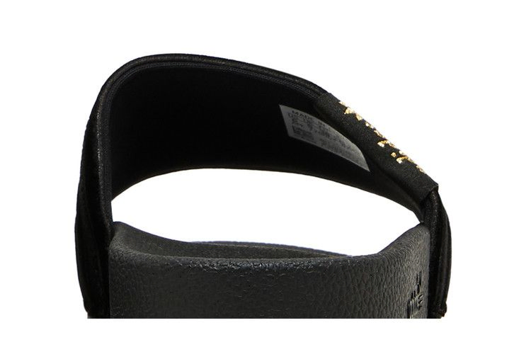 Кроссовки adidas Wmns Adilette Slide 'Black Gold Metallic'