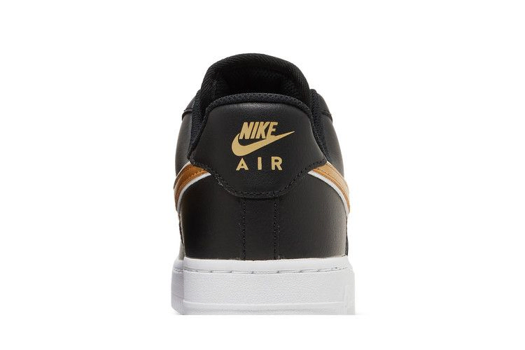 Кроссовки Nike Wmns Air Force 1 '07 Essential 'Black Metallic Gold'