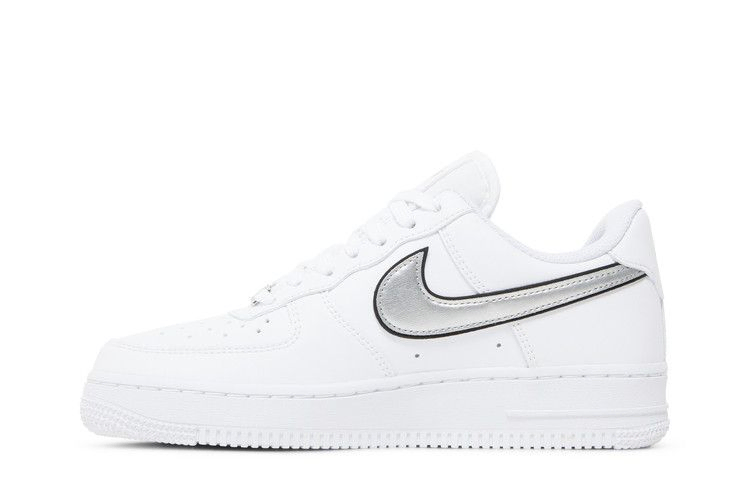 Кроссовки Nike Wmns Air Force 1 '07 Essential 'White Metallic Silver'