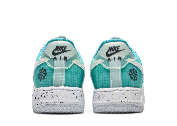 Кроссовки Nike Wmns Air Force 1 Crater 'Move To Zero - White Dynamic Turquoise'