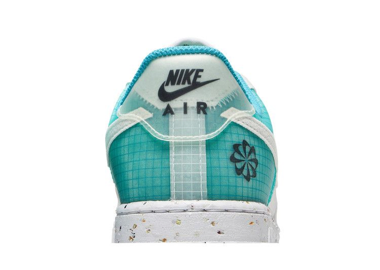 Кроссовки Nike Wmns Air Force 1 Crater 'Move To Zero - White Dynamic Turquoise'