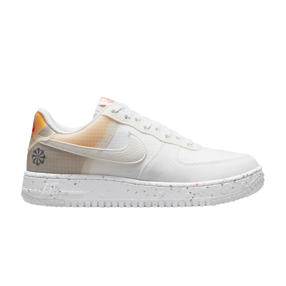 Кроссовки Nike Wmns Air Force 1 Crater 'Move To Zero - White Orange'