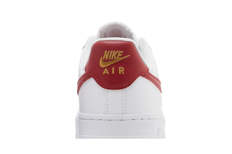 Кроссовки Nike Wmns Air Force 1 Essential Low 'White Gym Red'