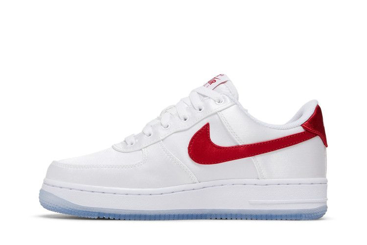 Кроссовки Nike Wmns Air Force 1 Low 'Satin - White Gym Red'