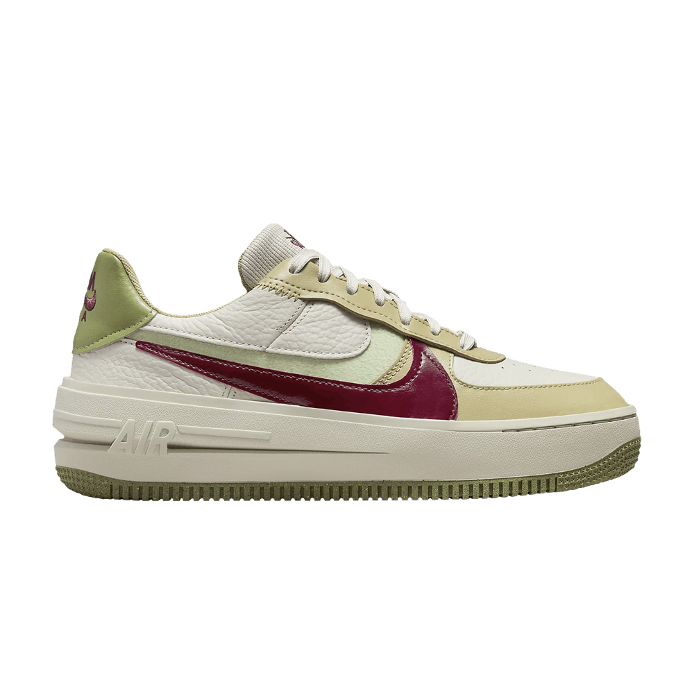 Кроссовки Nike Wmns Air Force 1 PLT.AF.ORM 'Alligator Dark Beetroot'