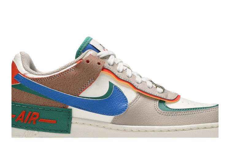 Кроссовки Nike Wmns Air Force 1 Shadow 'Sail Signal Blue Green'
