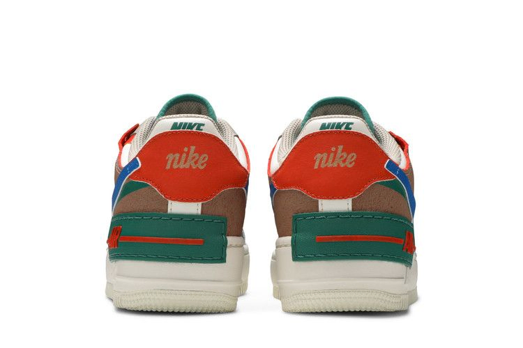 Кроссовки Nike Wmns Air Force 1 Shadow 'Sail Signal Blue Green'