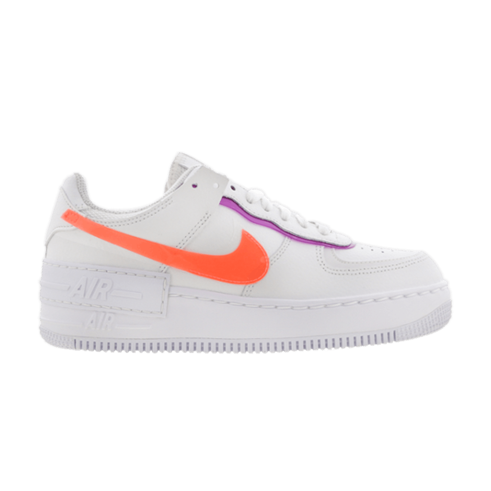 Кроссовки Nike Wmns Air Force 1 Shadow 'White Mango Red Plum'