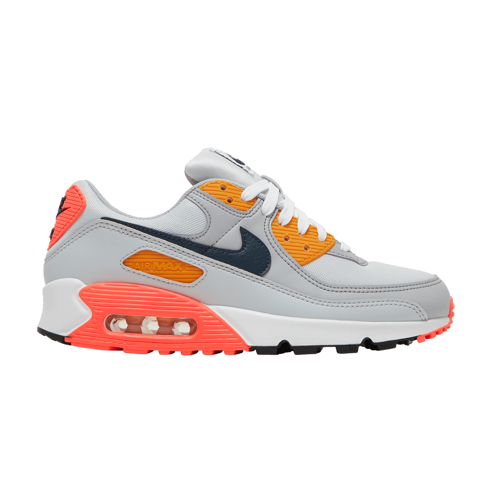 Кроссовки Nike Wmns Air Max 90 'Grey Crimson Gold'