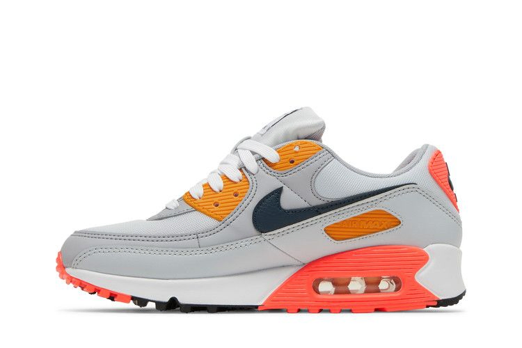 Кроссовки Nike Wmns Air Max 90 'Grey Crimson Gold'