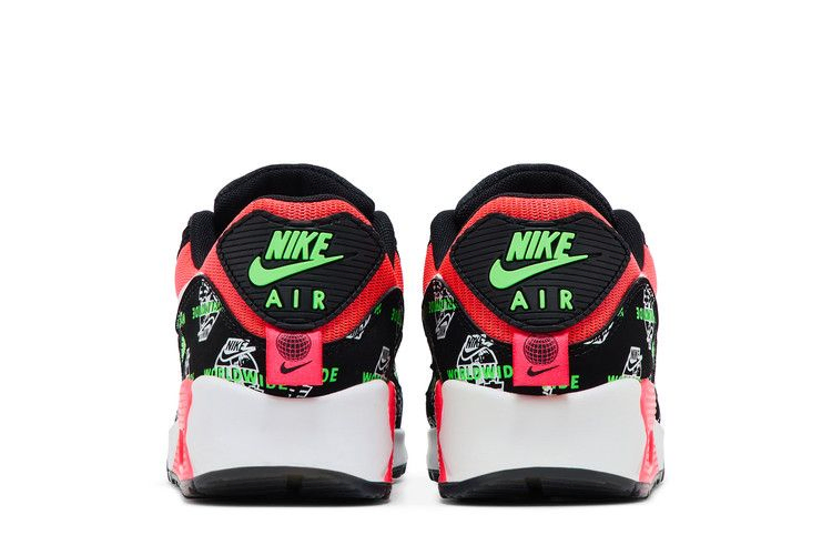 Кроссовки Nike Wmns Air Max 90 SE 'Worldwide - Black Katakana Logo'