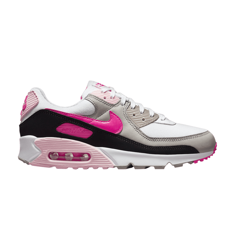 Кроссовки Nike Wmns Air Max 90 'White Hyper Pink'