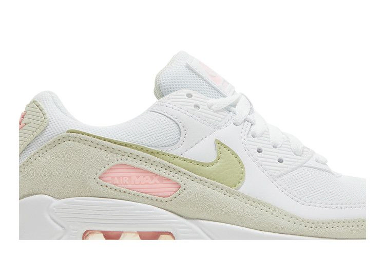 Кроссовки Nike Wmns Air Max 90 'White Light Olive Pink'