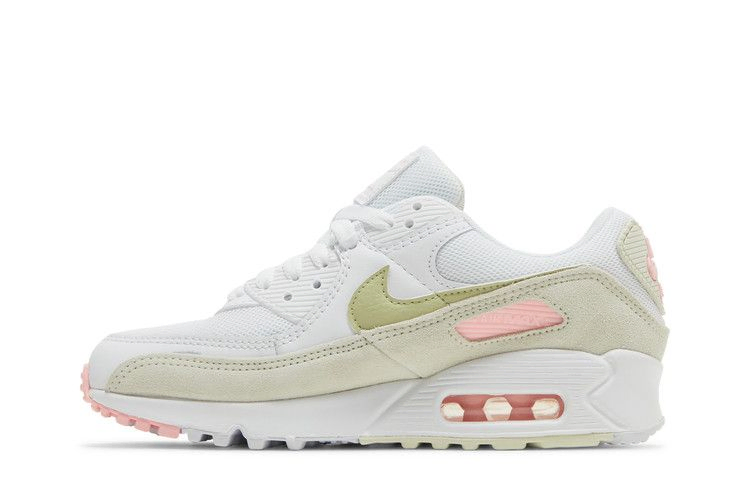Кроссовки Nike Wmns Air Max 90 'White Light Olive Pink'
