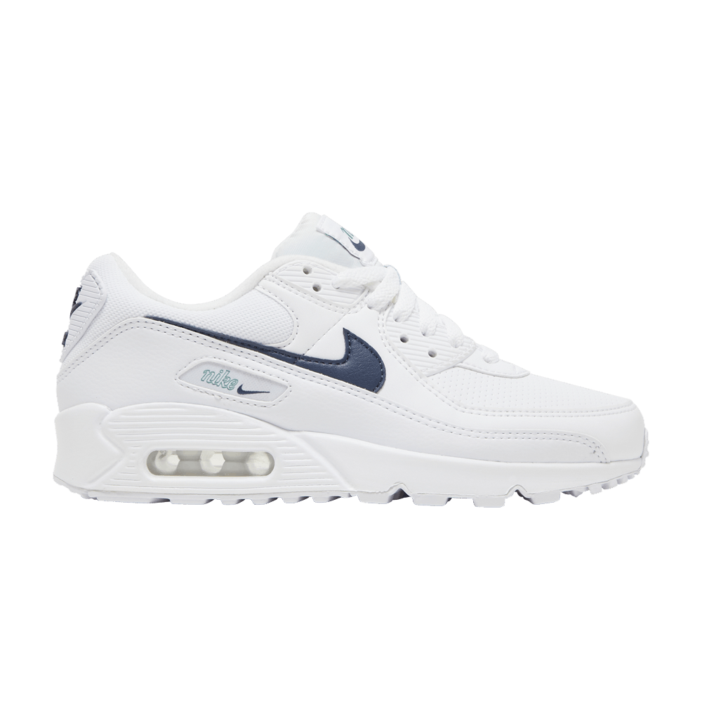 Кроссовки Nike Wmns Air Max 90 'White Racer Blue'