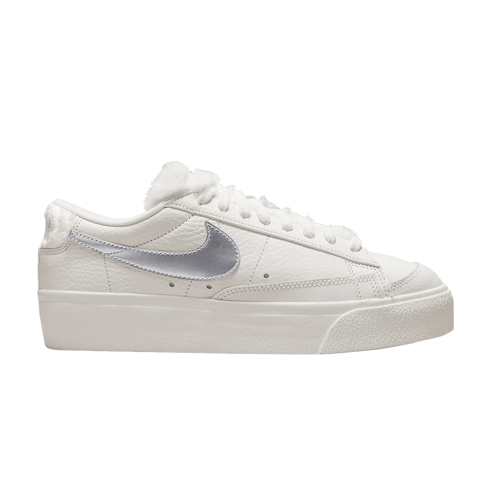Кроссовки Nike Wmns Blazer Low Platform 'Faux Sherpa Fur'