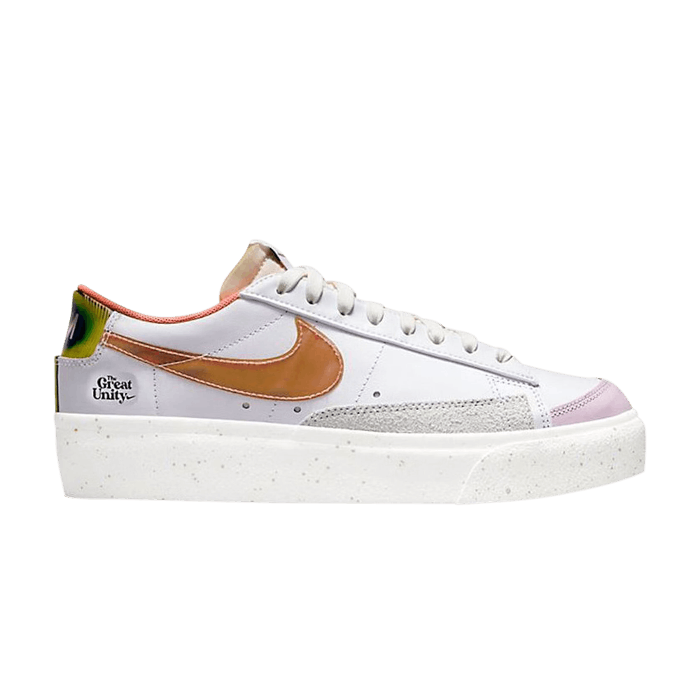 Кроссовки Nike Wmns Blazer Low Platform 'The Great Unity'