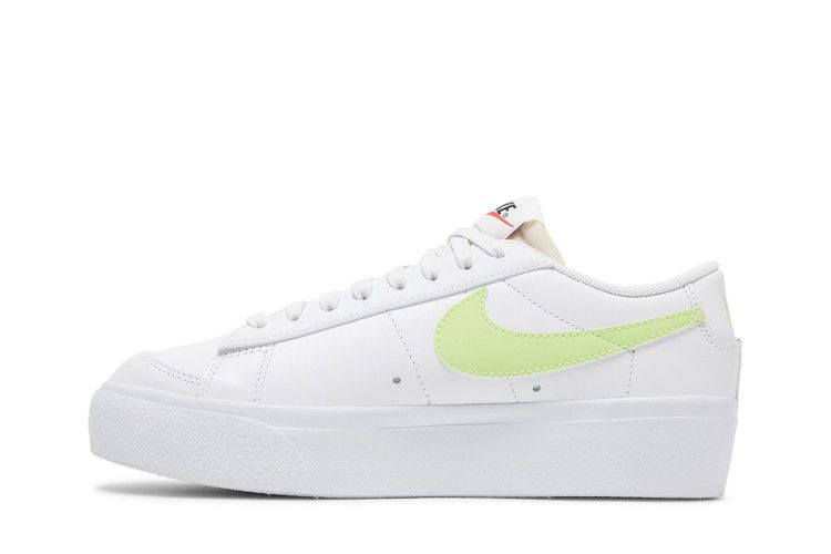 Кроссовки Nike Wmns Blazer Low Platform 'White Light Lemon Twist'