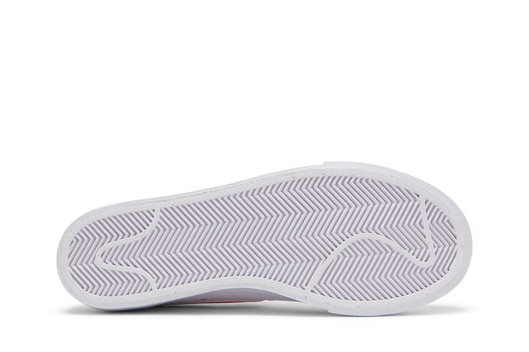 Кроссовки Nike Wmns Blazer Low Platform 'White Orange'