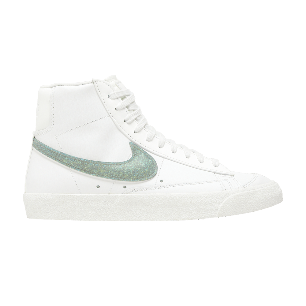 Кроссовки Nike Wmns Blazer Mid '77 Essential 'Glitter Swoosh - Dusty Sage'