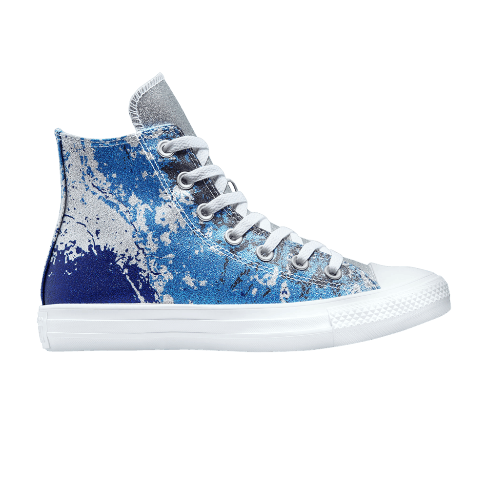 Кроссовки Converse Wmns Chuck Taylor All Star High 'Hybrid Shine - Gradient Blue'