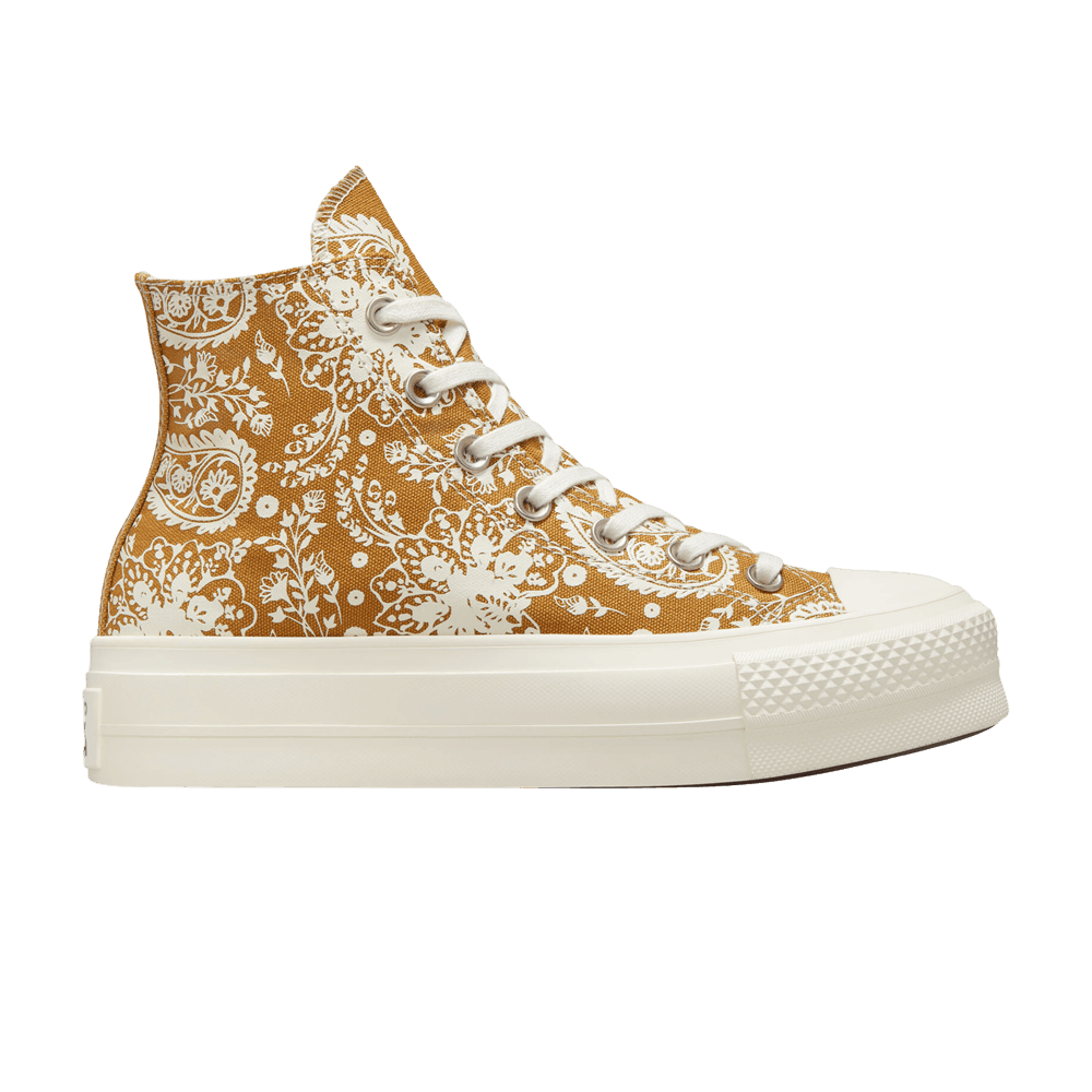 Кроссовки Converse Wmns Chuck Taylor All Star Platform High 'Fall Florals - Wheat'