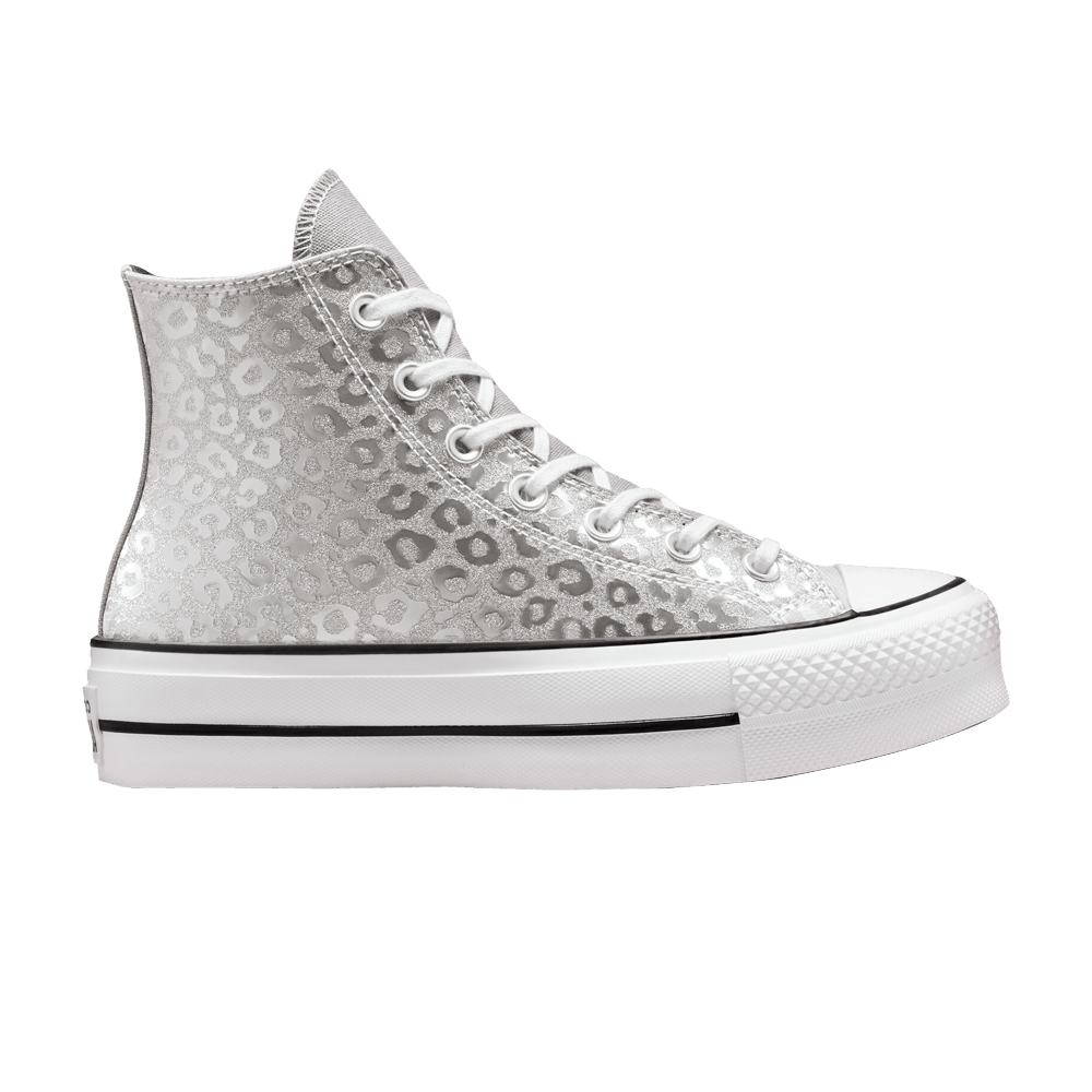 Кроссовки Converse Wmns Chuck Taylor All Star Platform High 'Glitter Leopard Spots'