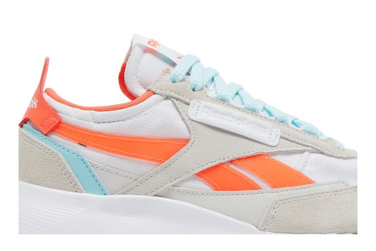 Кроссовки Reebok Wmns Classic Leather Legacy 'White Orange Flare'