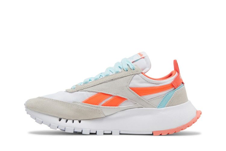 Кроссовки Reebok Wmns Classic Leather Legacy 'White Orange Flare'