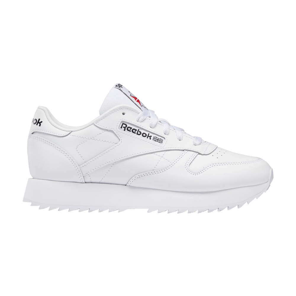 Кроссовки Reebok Wmns Classic Leather Ripple 'Triple White'