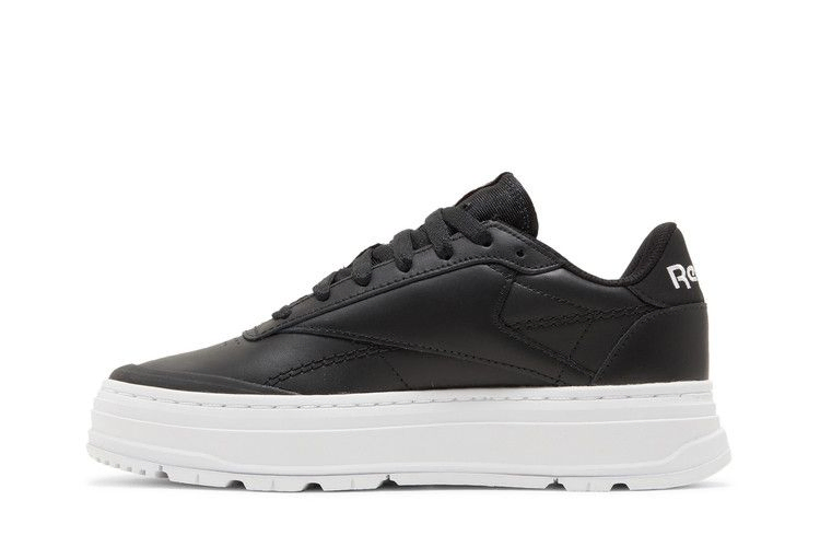 Кроссовки Reebok Wmns Club C Double Geo 'Black White'