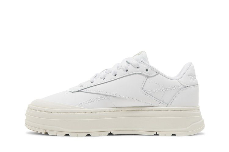 Кроссовки Reebok Wmns Club C Double Geo 'Triple White'