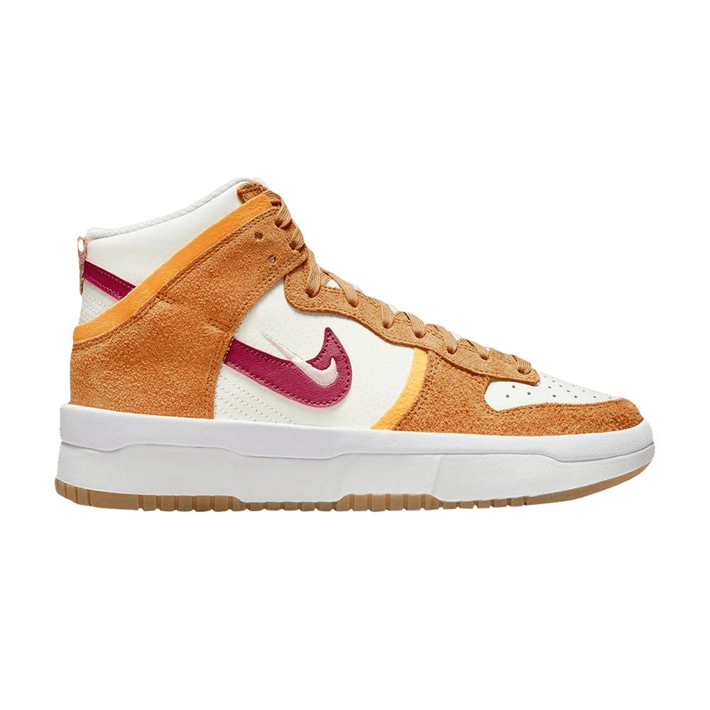 Кроссовки Nike Wmns Dunk High Rebel 'Sunset Rush Maroon'