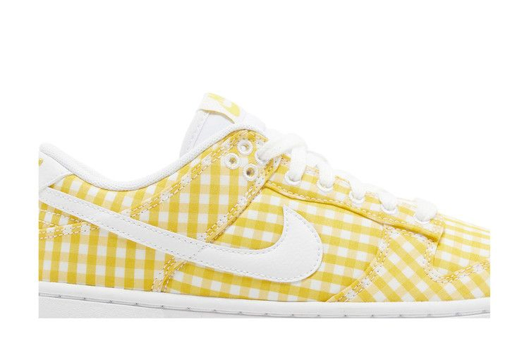 Кроссовки Nike Wmns Dunk Low 'Yellow Gingham'