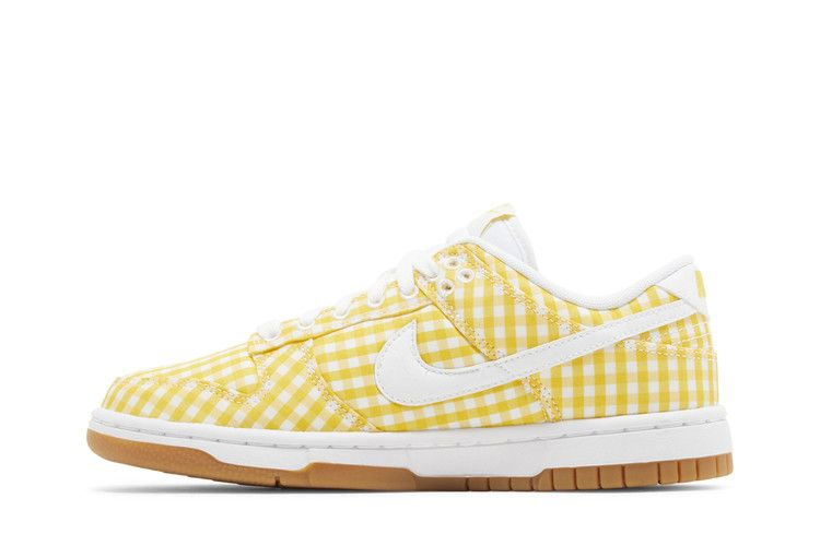 Кроссовки Nike Wmns Dunk Low 'Yellow Gingham'