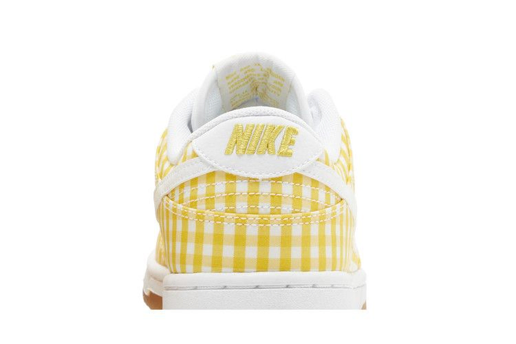 Кроссовки Nike Wmns Dunk Low 'Yellow Gingham'