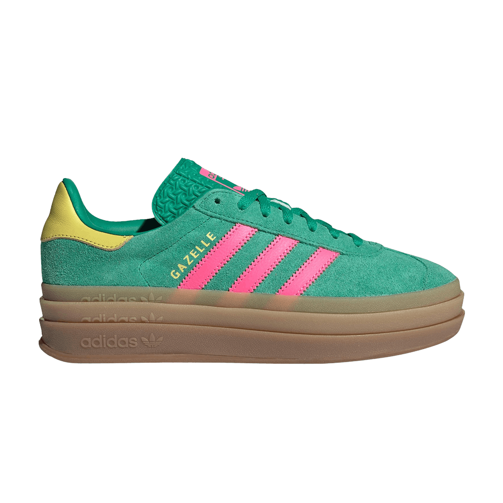 Кроссовки adidas Wmns Gazelle Bold 'Court Green Lucid Pink'