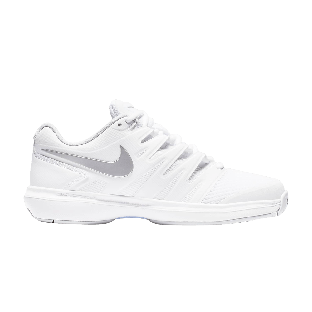 Кроссовки Wmns NikeCourt Air Zoom Prestige 'White Metallic Silver'