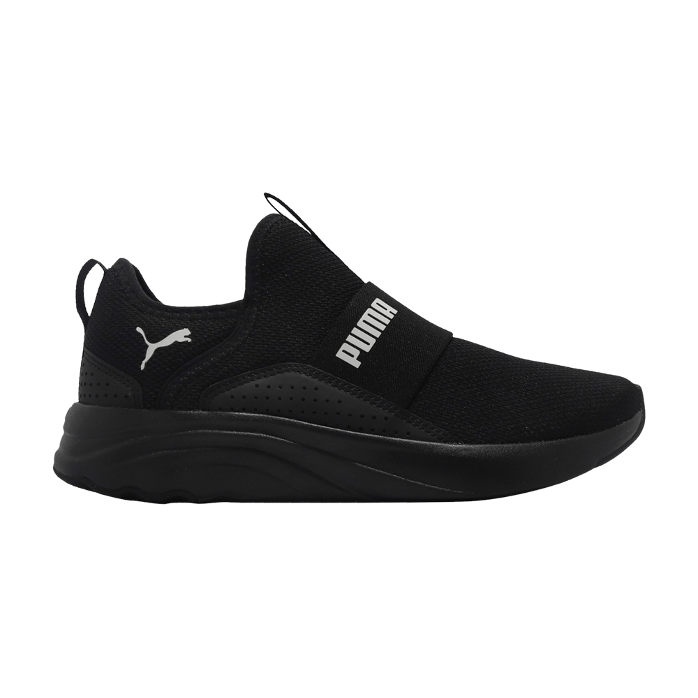 Кроссовки Puma Wmns Softride Sophia Slip-On 'Black White'