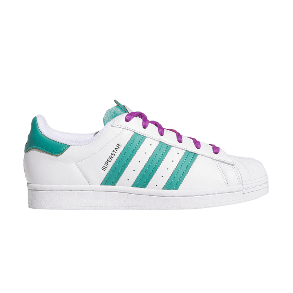 Кроссовки adidas Wmns Superstar 'White Glory Green'