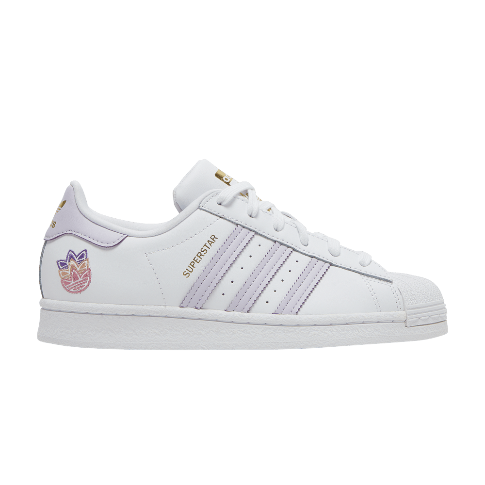Кроссовки adidas Wmns Superstar 'White Purple Tint'