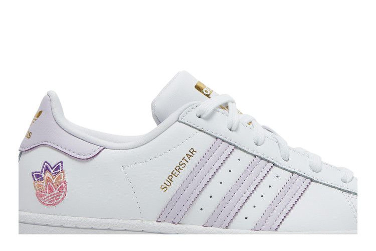 Кроссовки adidas Wmns Superstar 'White Purple Tint'