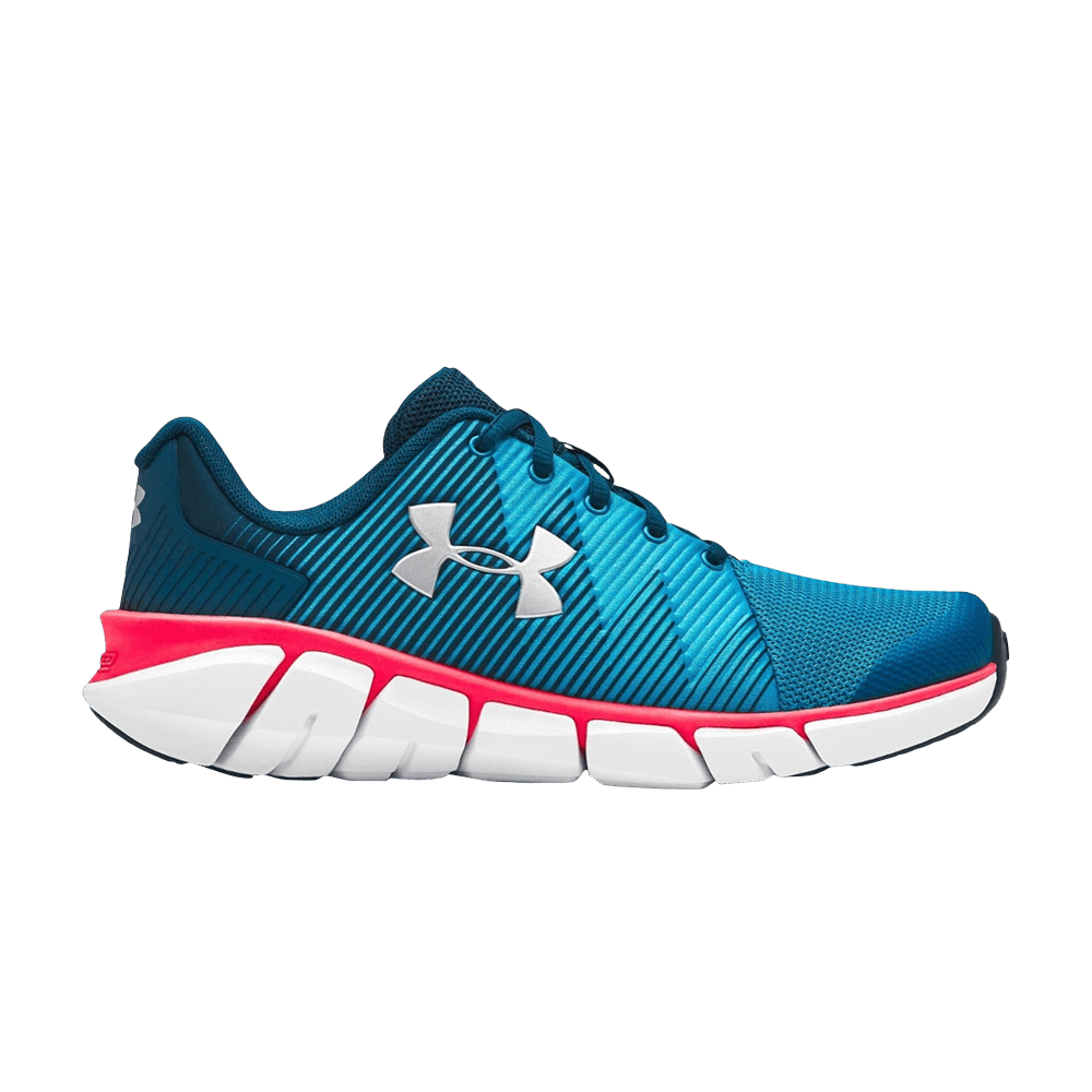 Кроссовки Under Armour X Level Scramjet 2 GS 'Petrol Blue Red Rage'