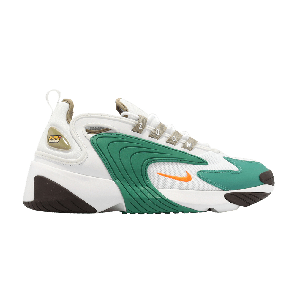 Кроссовки Nike Zoom 2K 'White Total Orange Green'