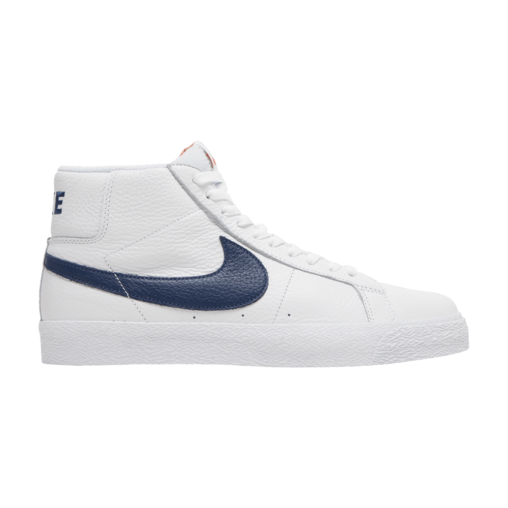 Кроссовки Nike Zoom Blazer Mid ISO SB 'Orange Label - White Navy'