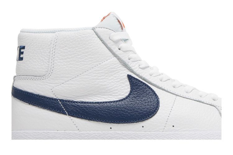 Кроссовки Nike Zoom Blazer Mid ISO SB 'Orange Label - White Navy'