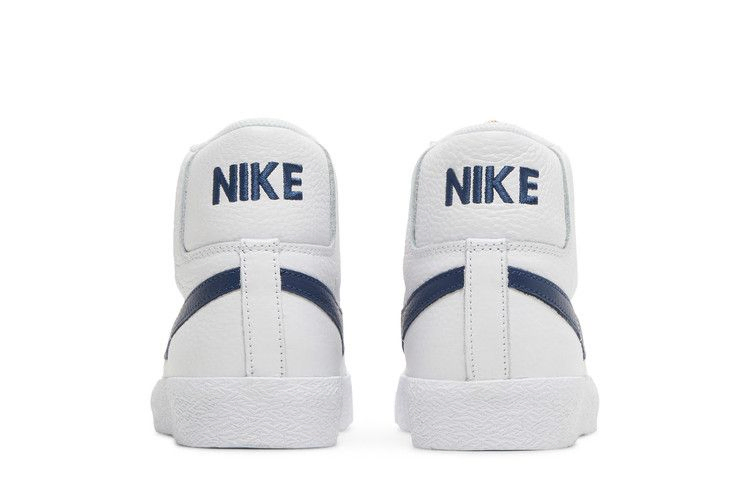 Кроссовки Nike Zoom Blazer Mid ISO SB 'Orange Label - White Navy'