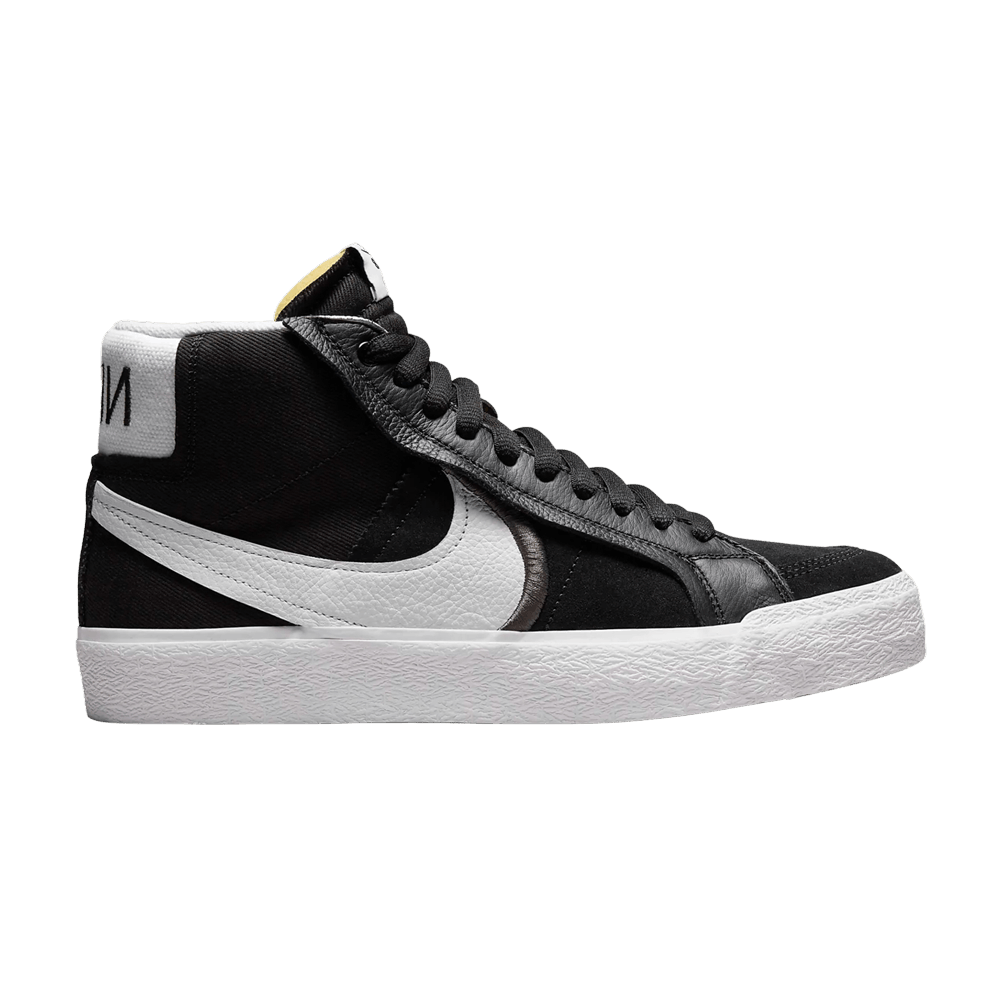 Кроссовки Nike Zoom Blazer Mid Premium SB 'Oversized Swoosh - Black'