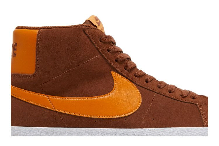 Кроссовки Nike Zoom Blazer Mid SB 'Pecan Light Curry'